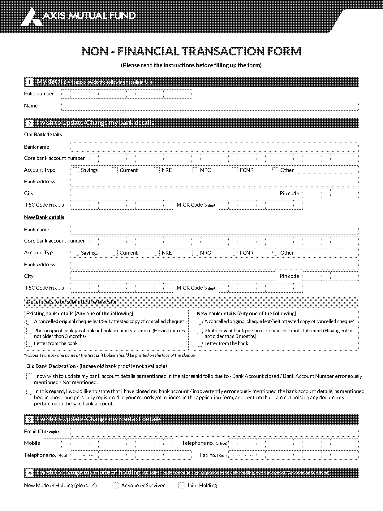 axis mf stp application form