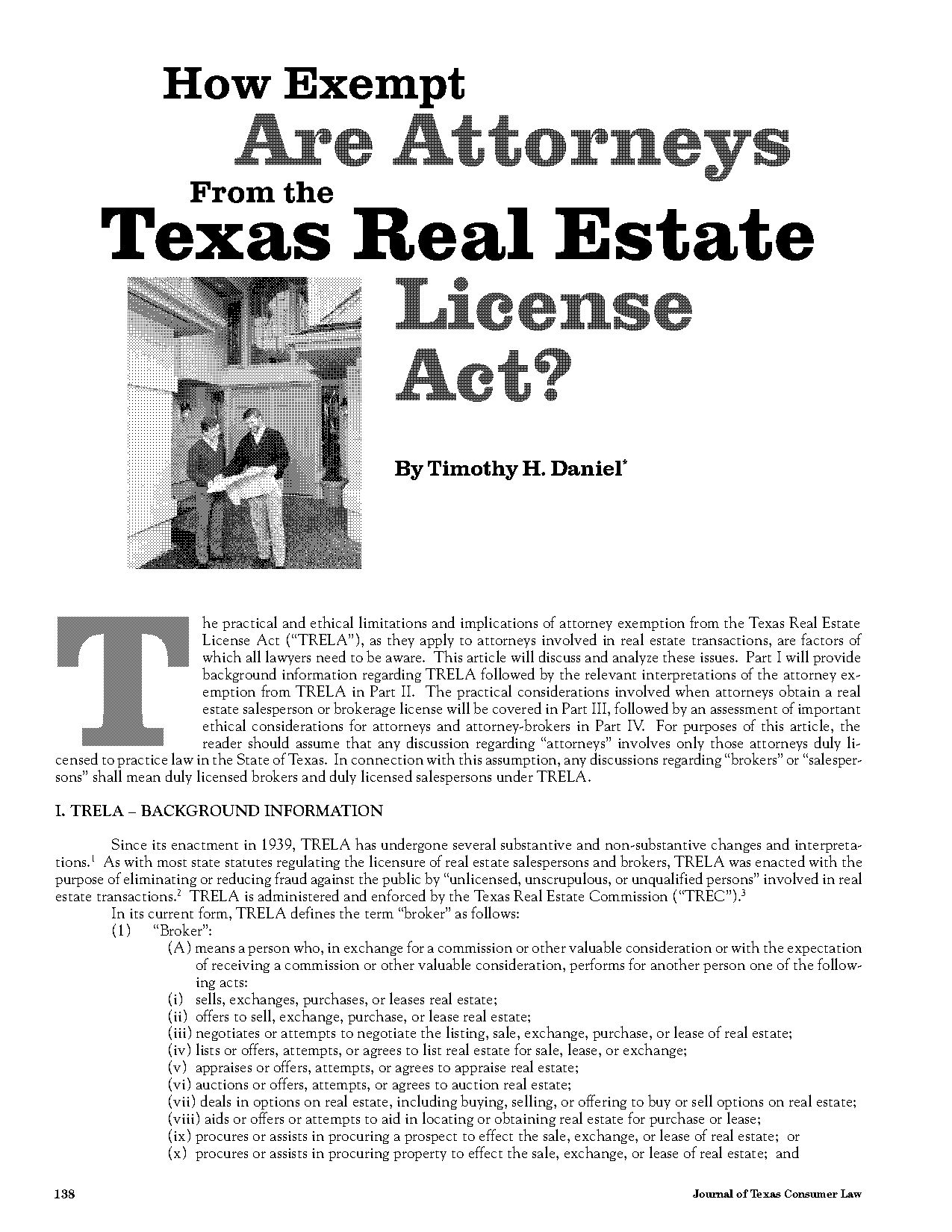 texas real estate attorney required