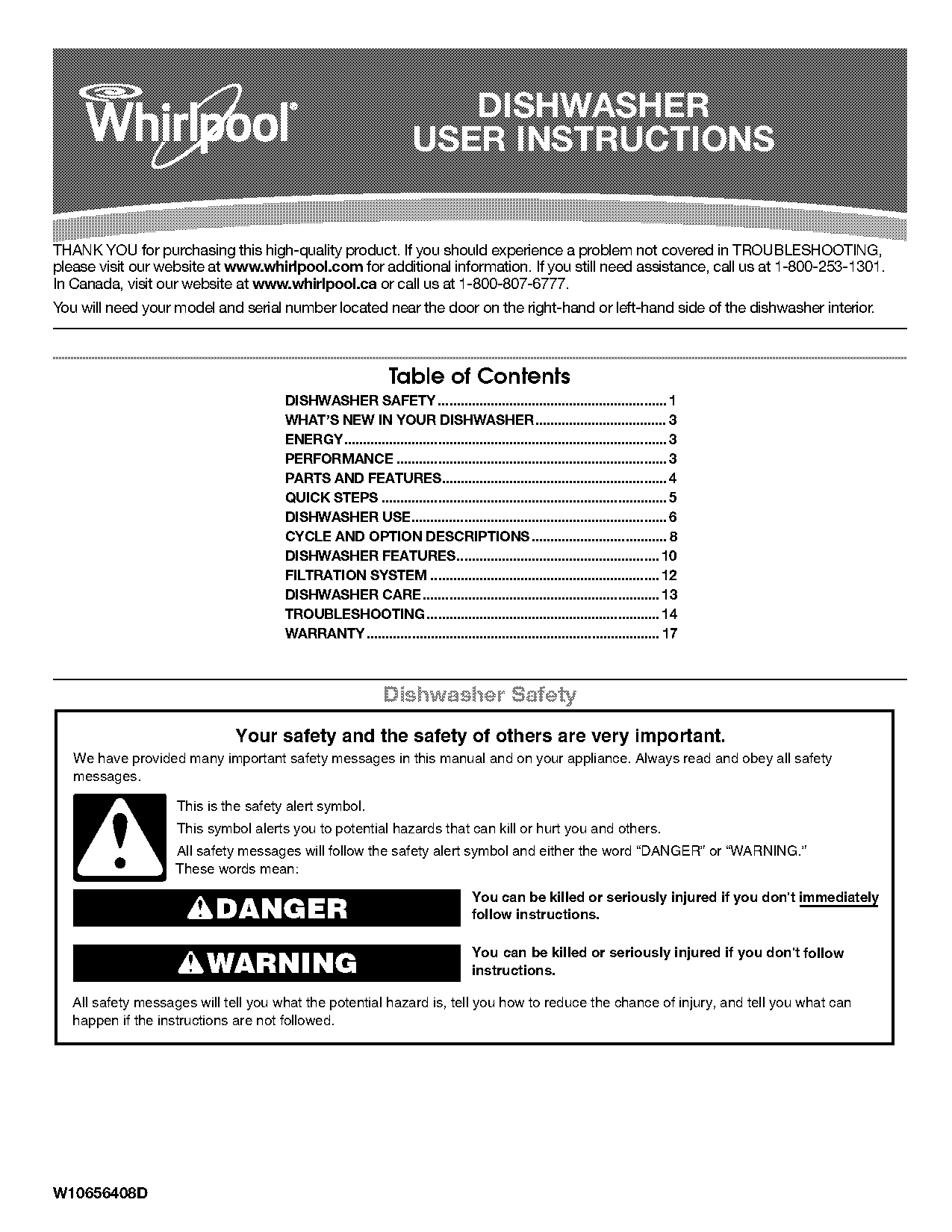 whirlpool dishwasher not starting wash cycle