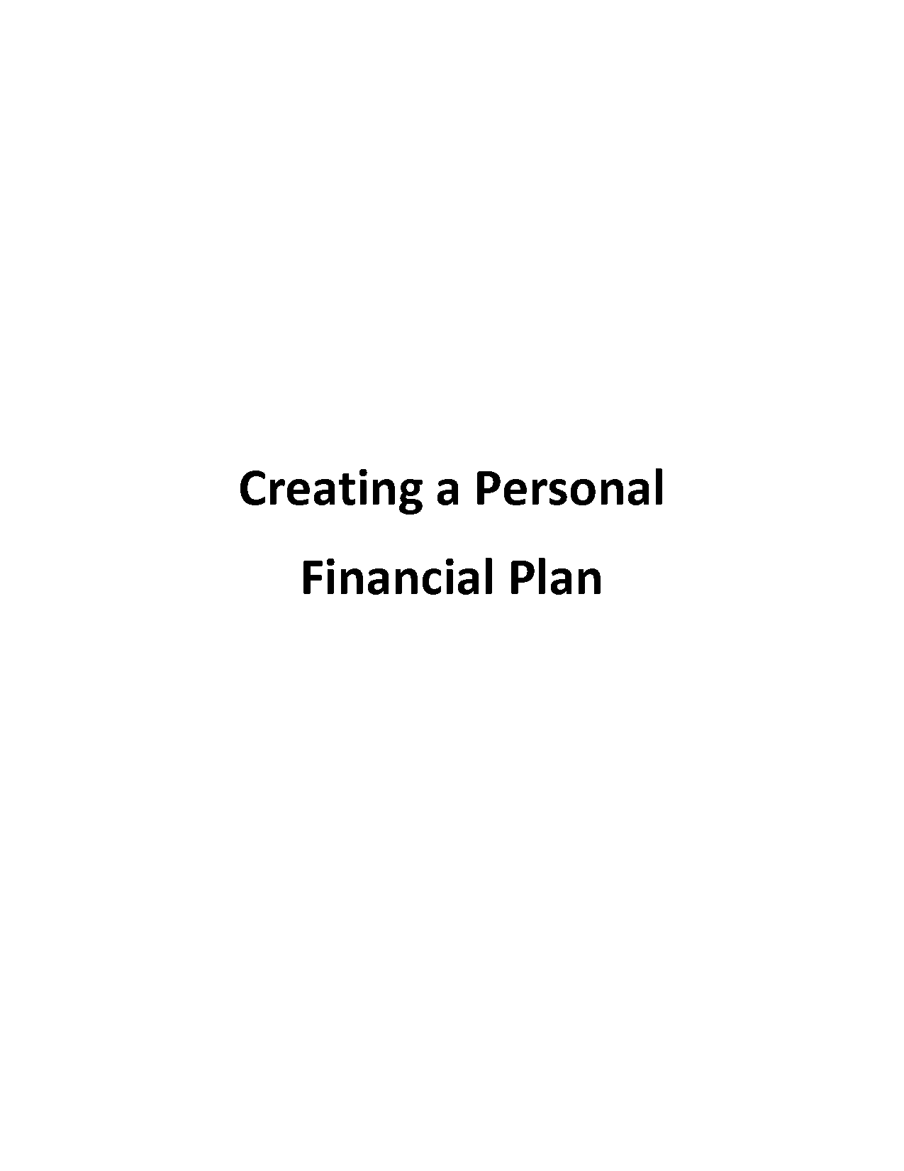 free download pdf my financial goals list