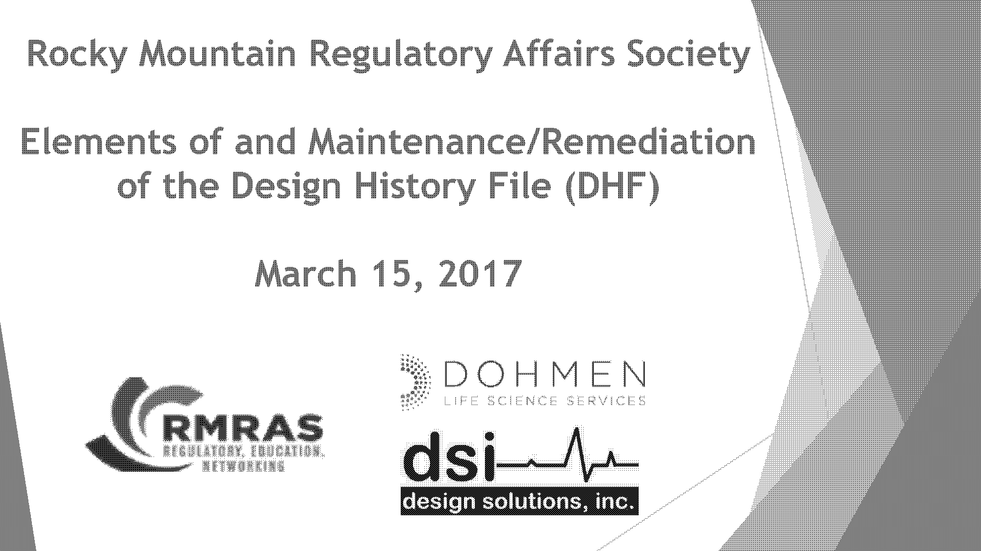 dhf design history file template