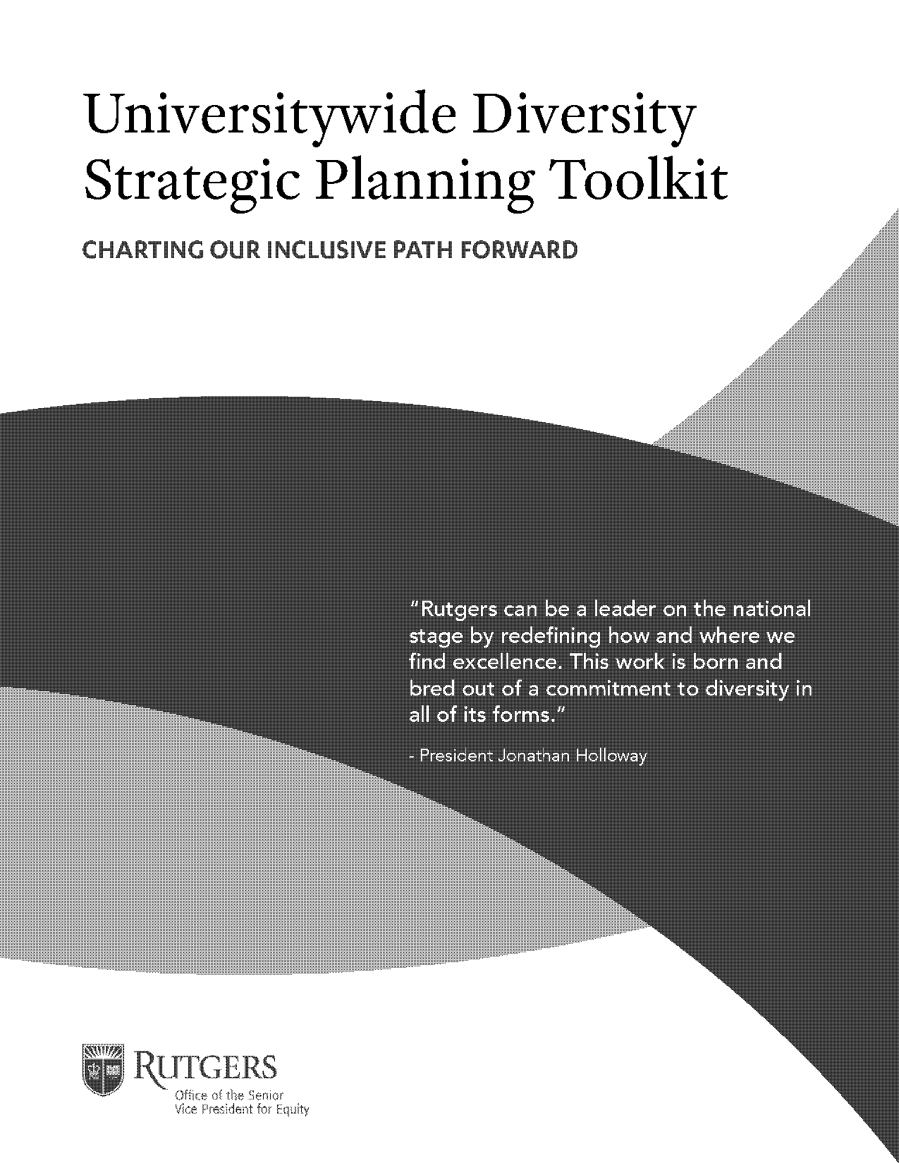 diversity strategic plan template