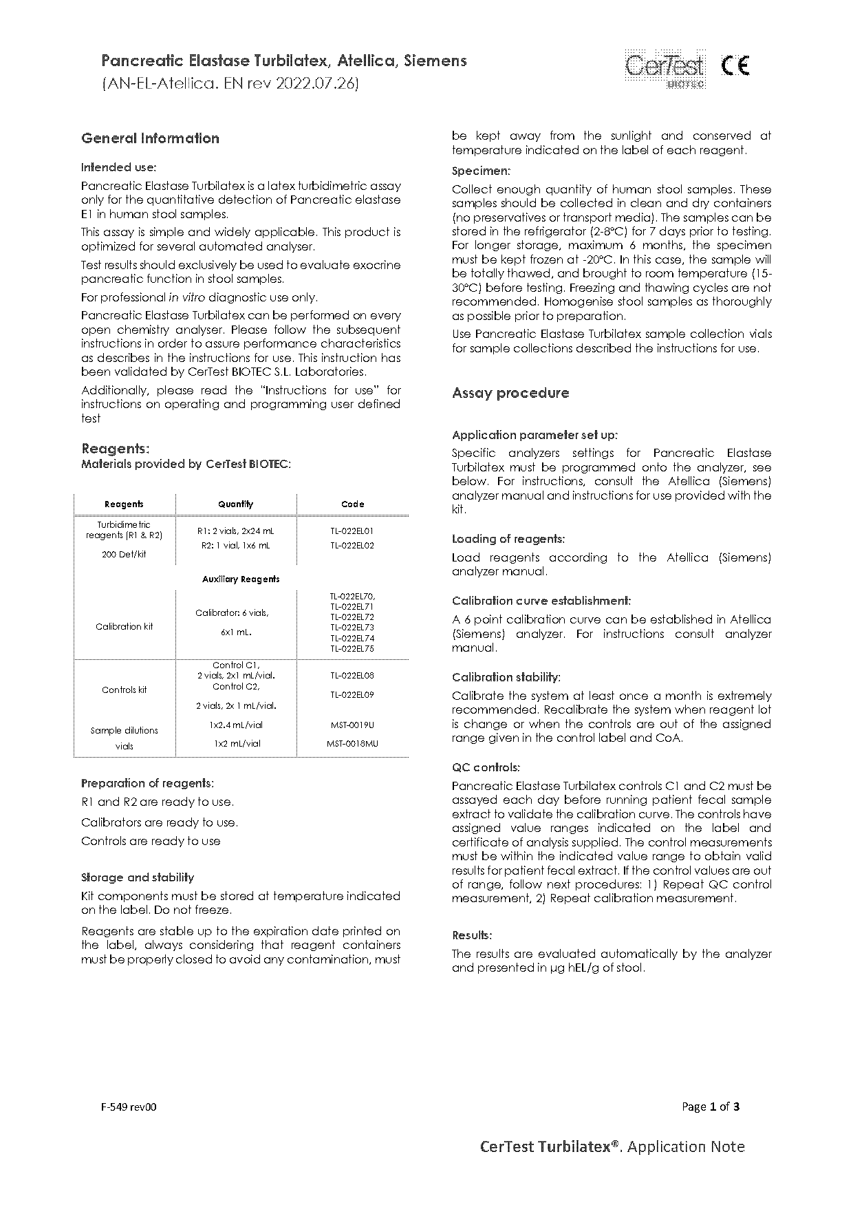 stool elastase test instructions