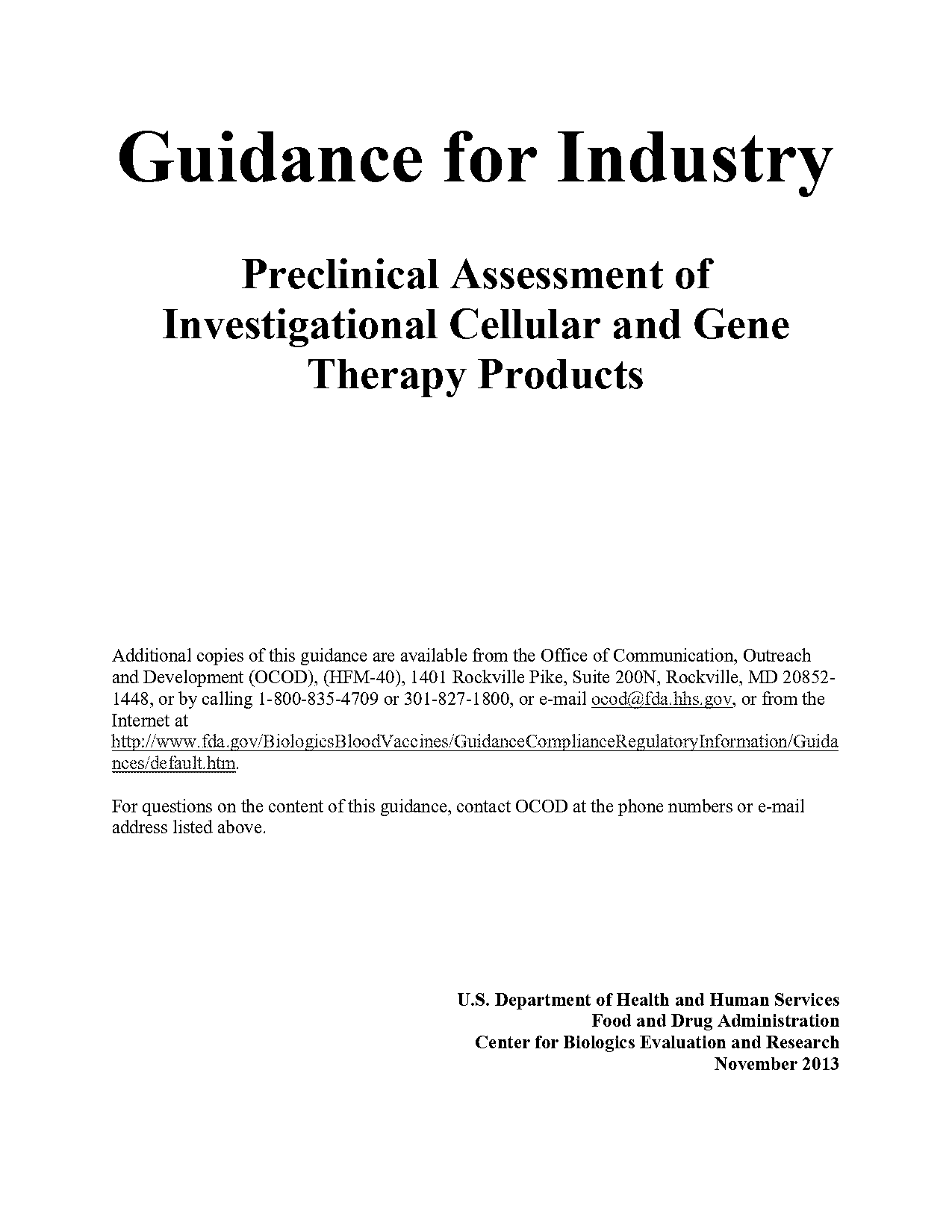 fda guidance for animal research based on disease state