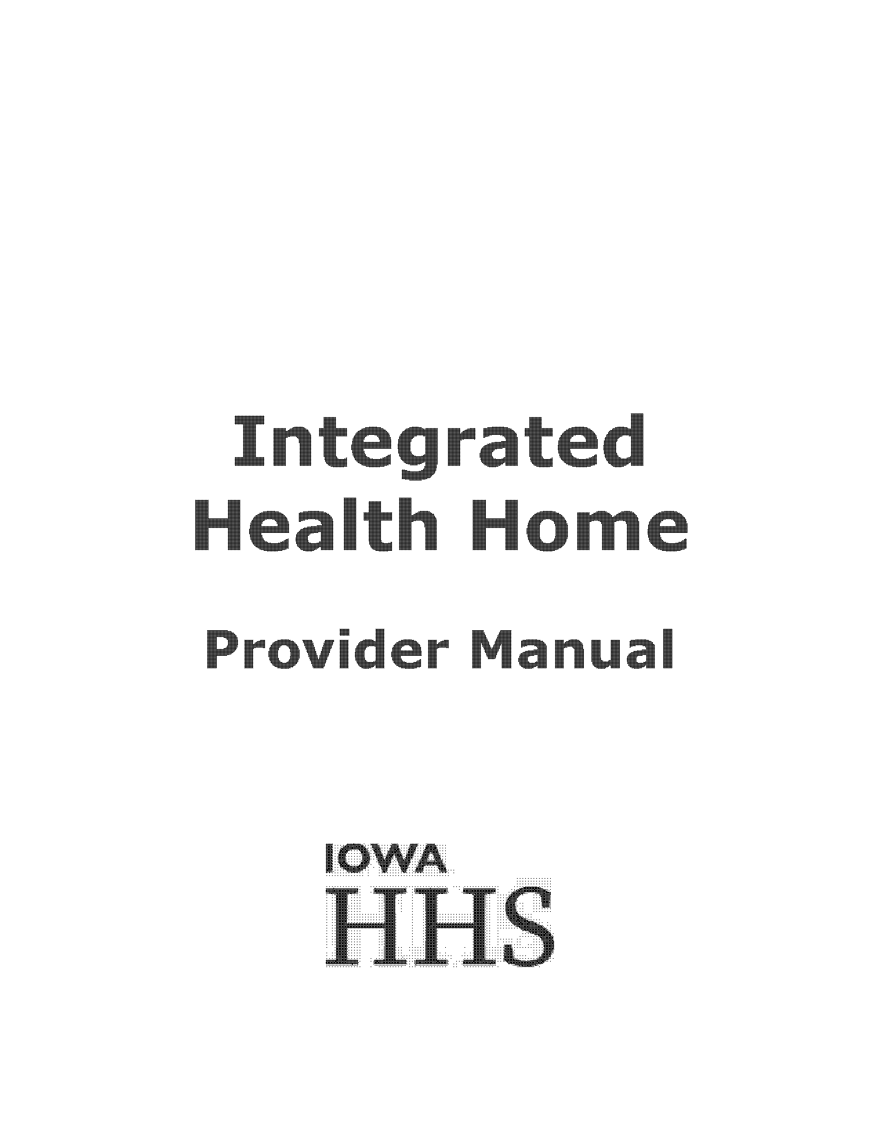 iowa mental health provider required patient documents