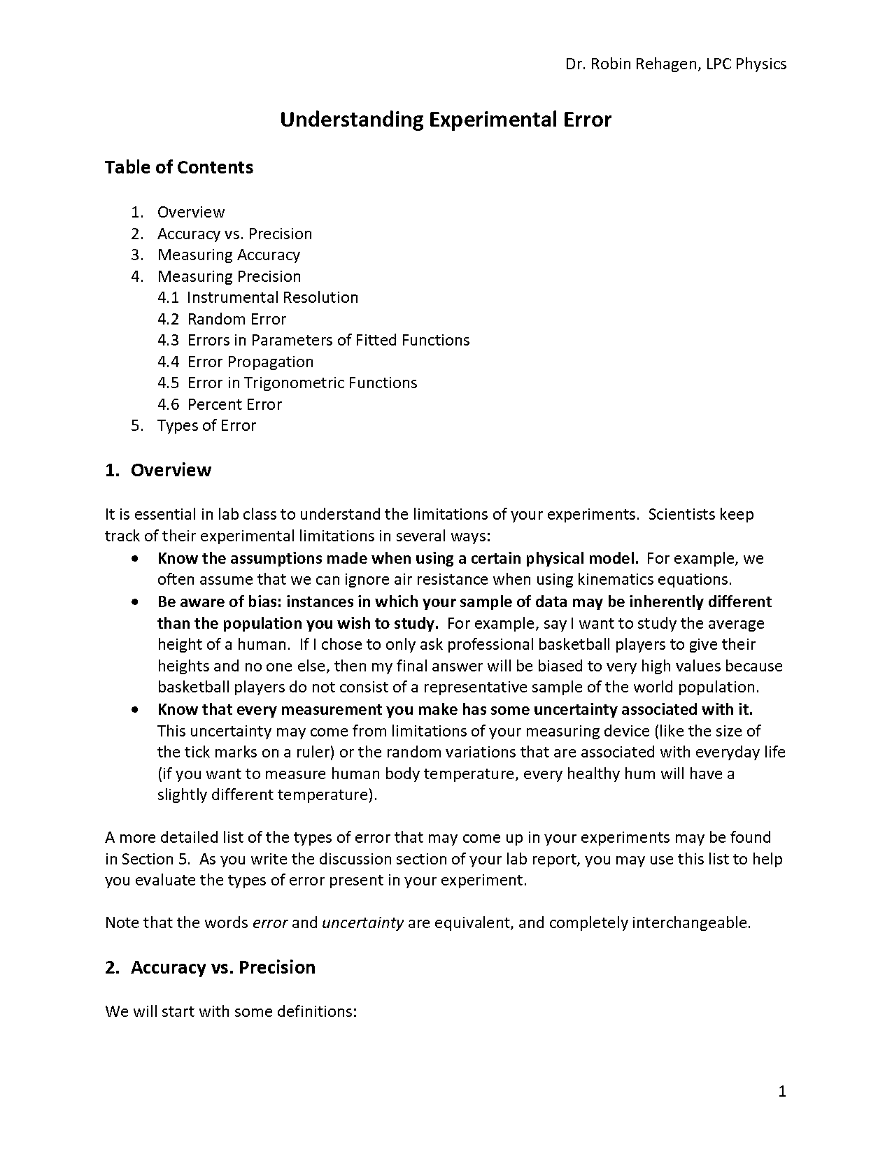 measurement of g by free fall lab report