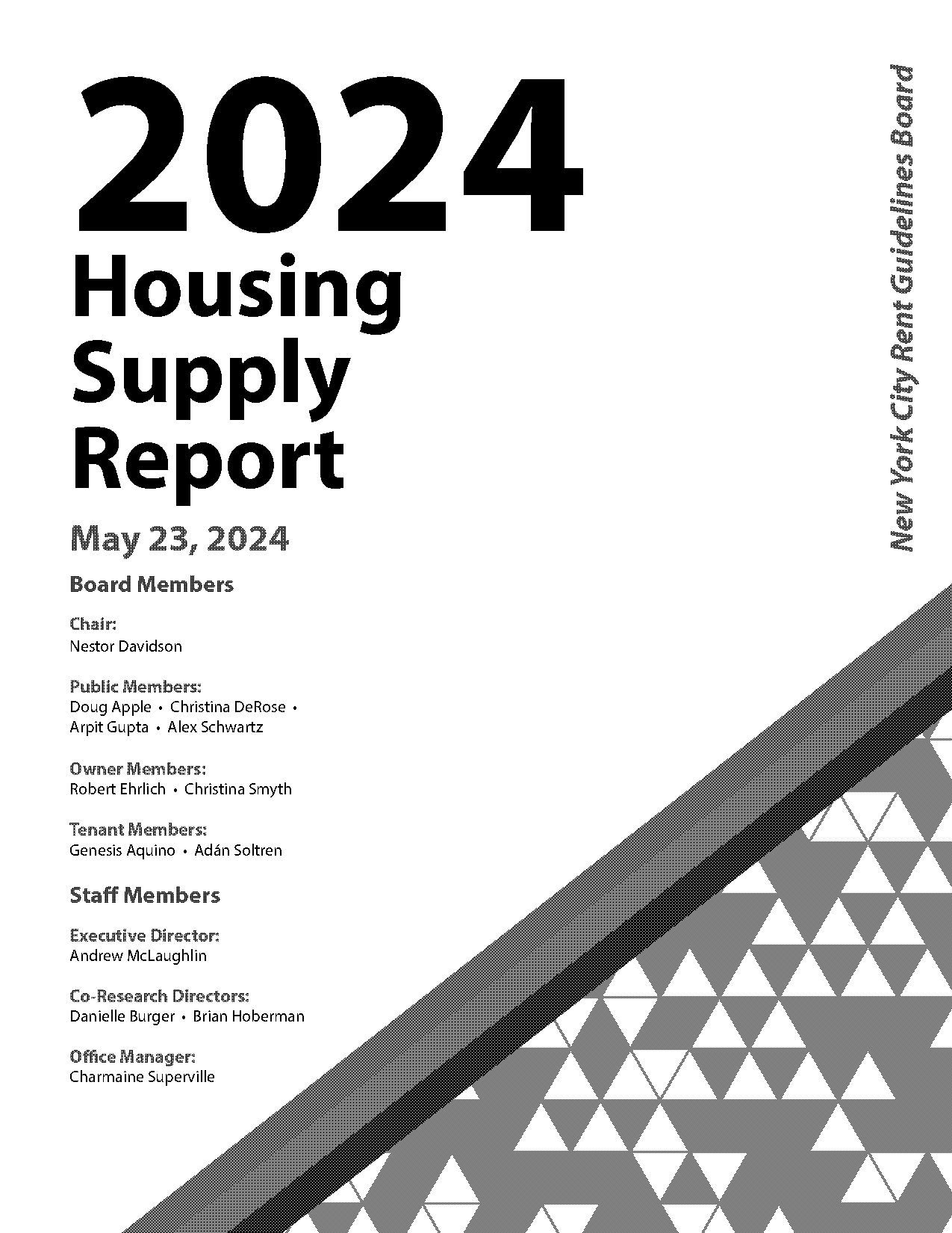 new york city housing supply report