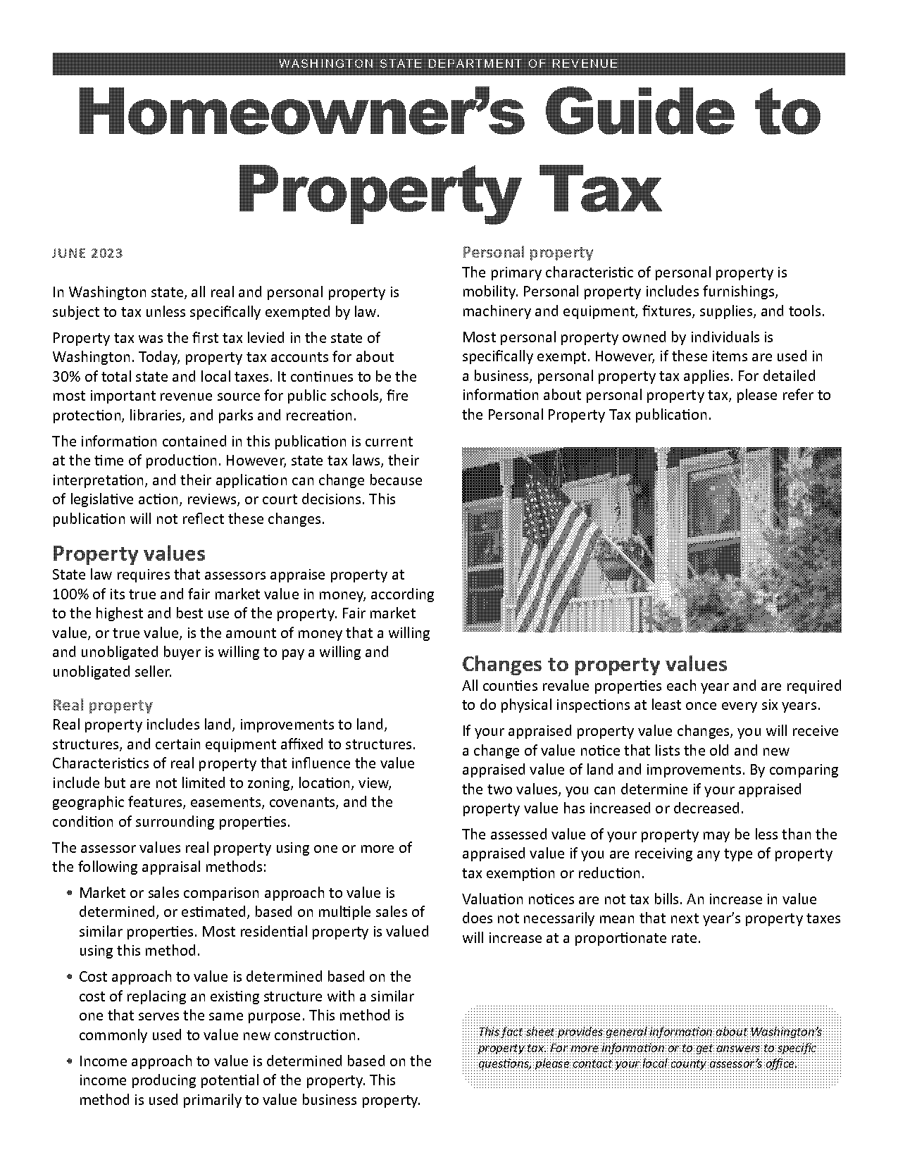 how to get the property tax bill online