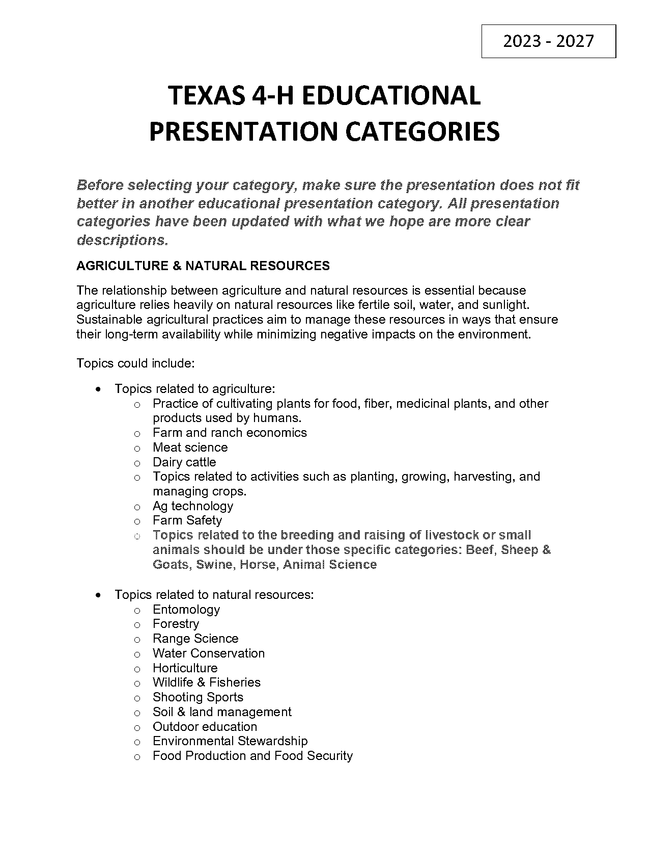 it related topics for presentation