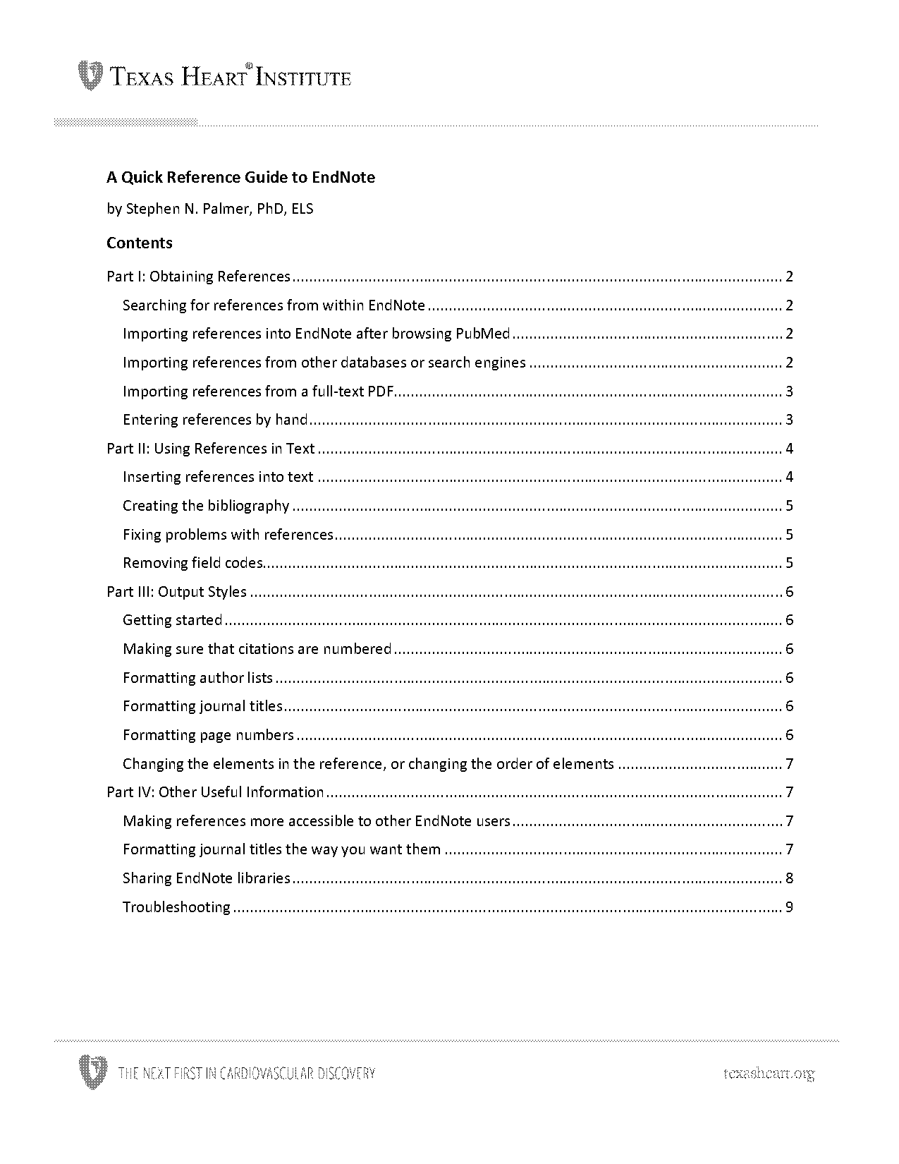 endnote book reference search