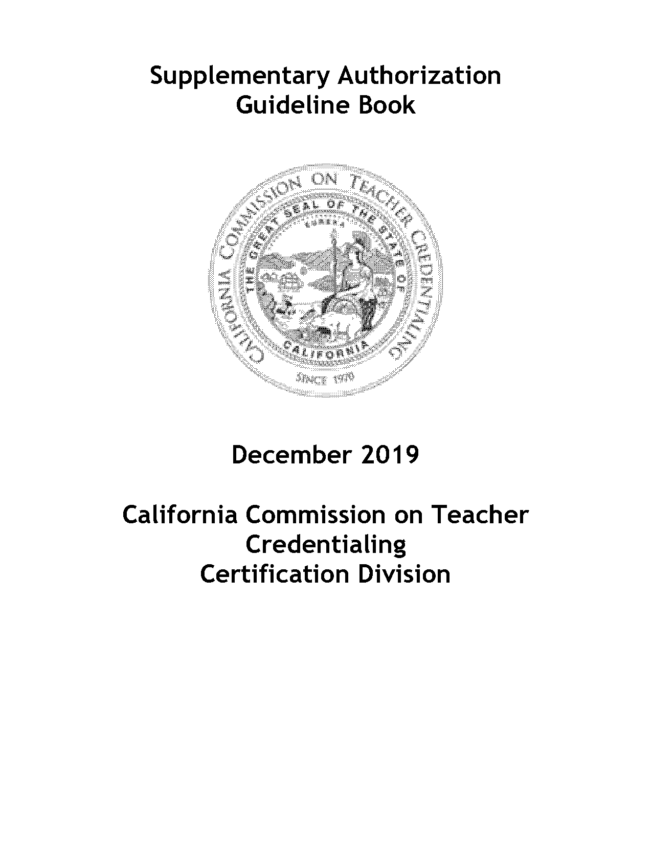 gaining a teaching certificate in california