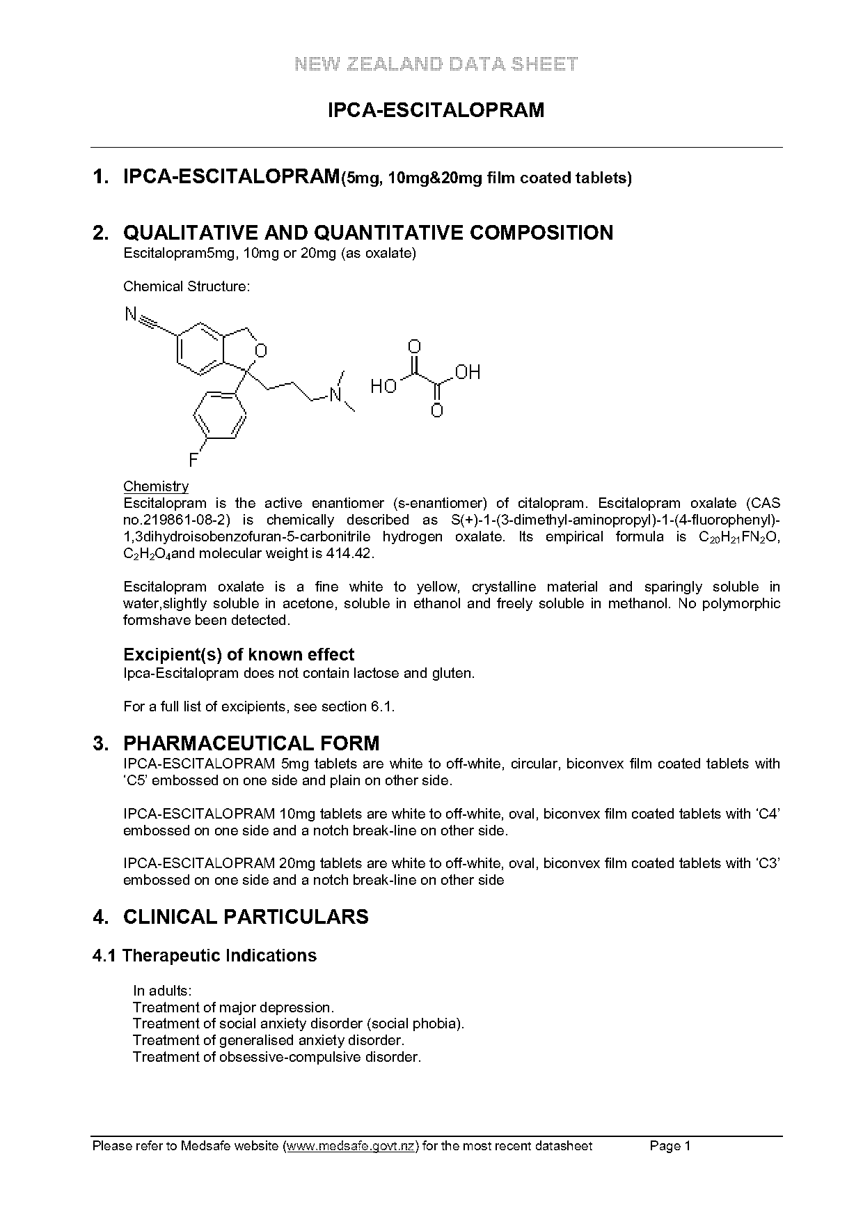 long term effect of lexapro