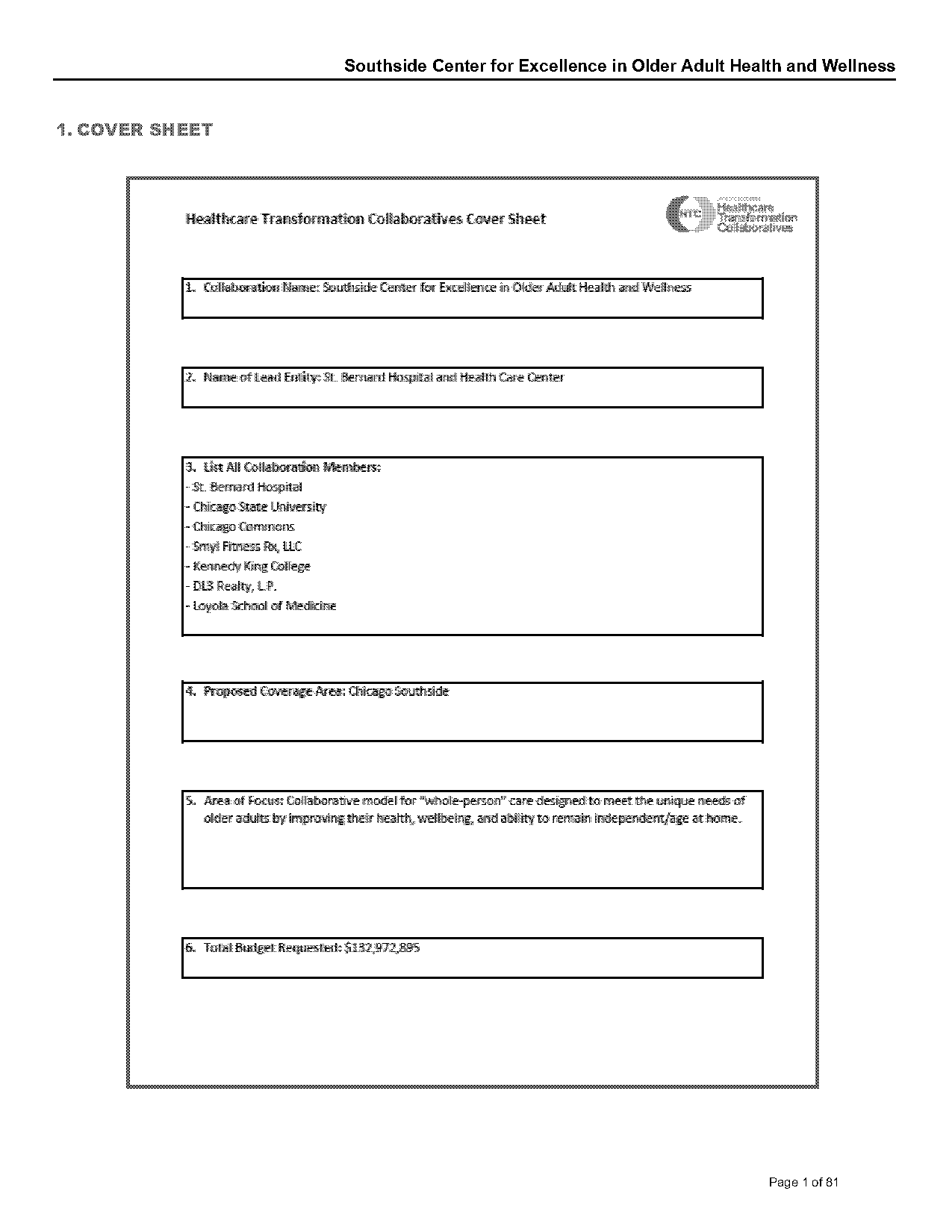 south side management application form