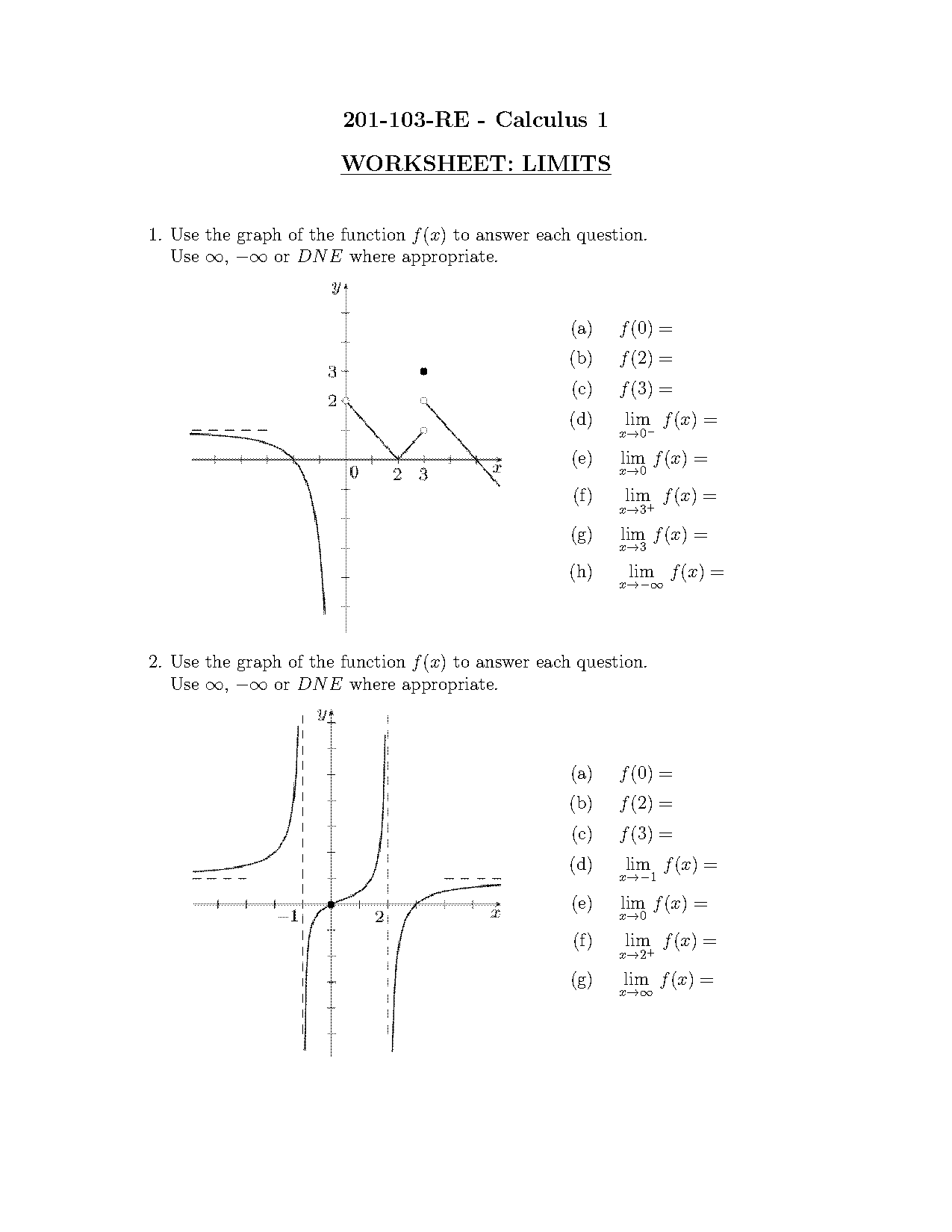 composition of functions worksheet calculus