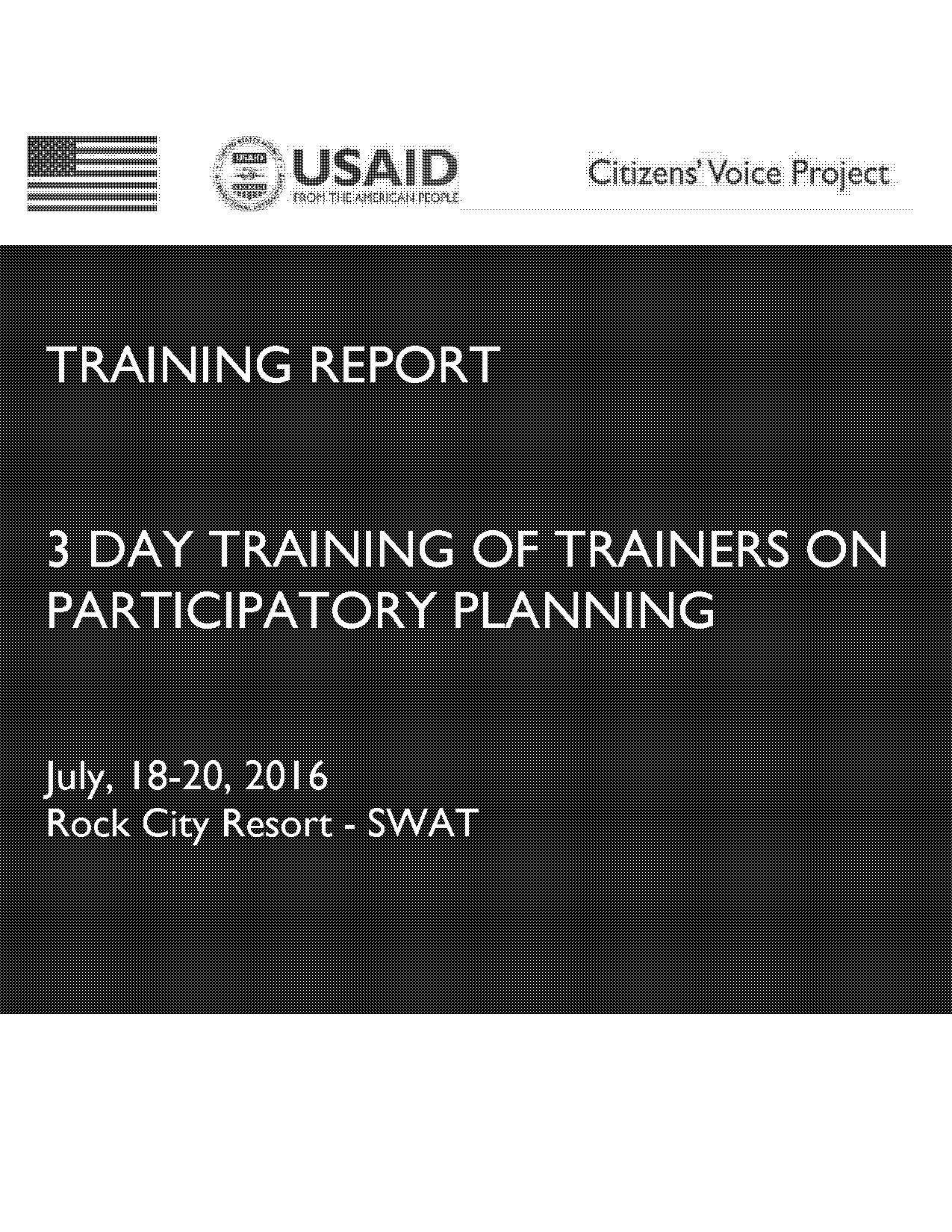 training and development project report free download pdf