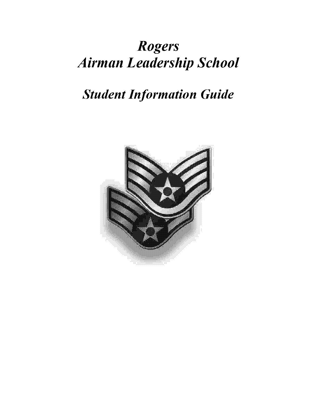 airman leadership school schedule