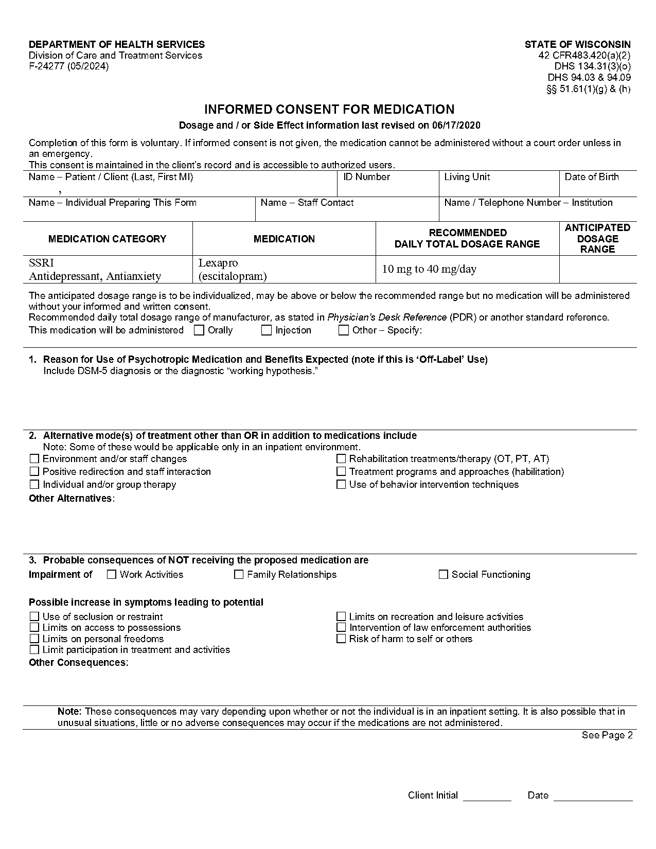 long term effect of lexapro