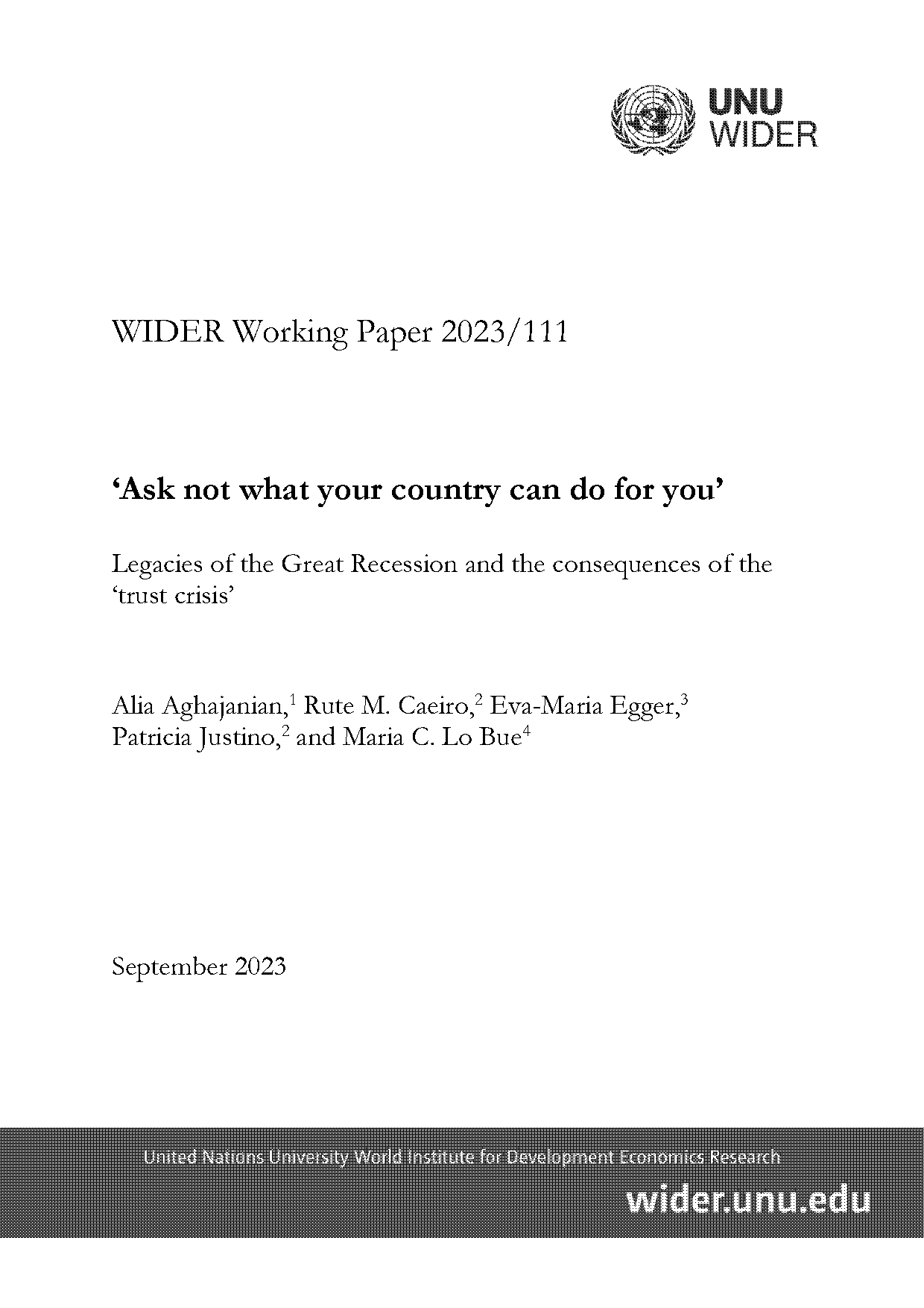 ask not what your country can do for you saying