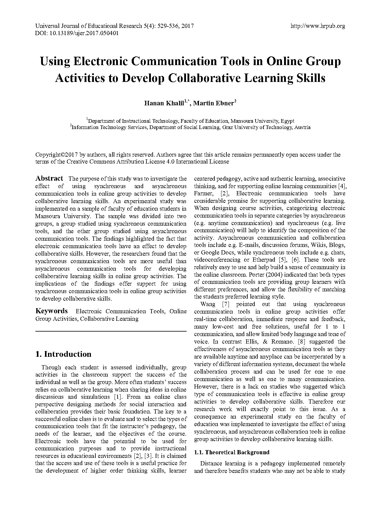 sample online lesson using asynchronous tools