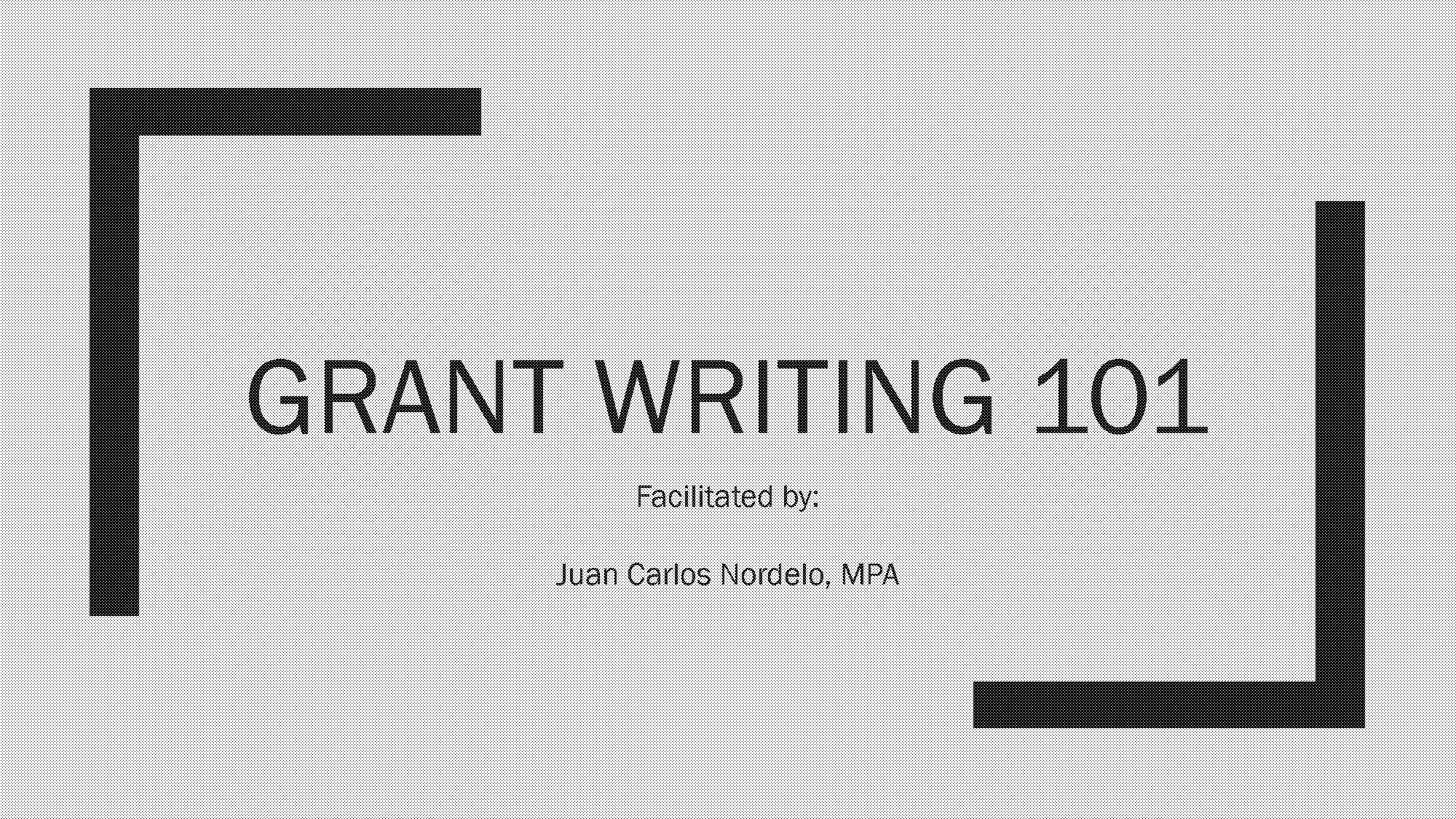 how to write a statement of need grant proposal sample