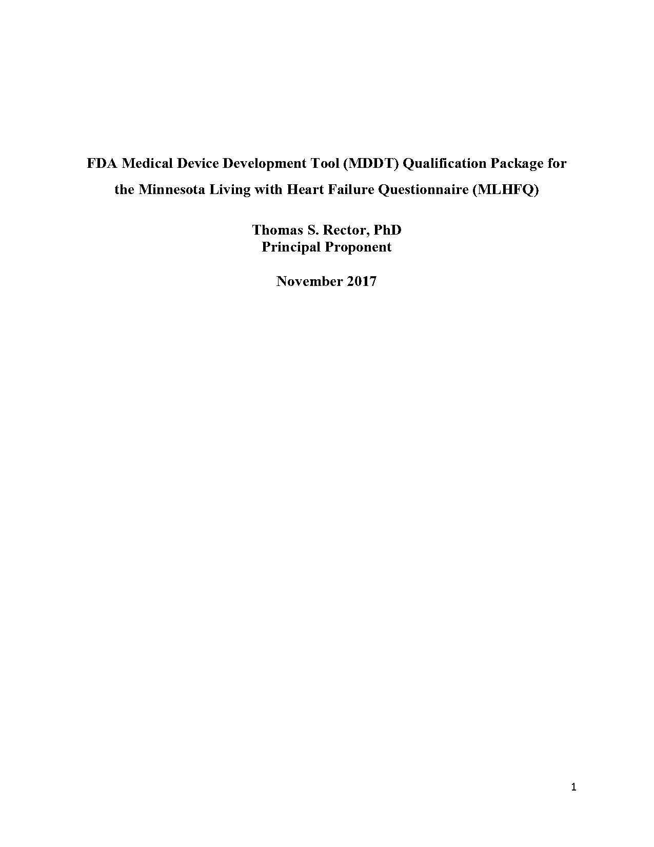 minnesota living with heart failure questionnaire online