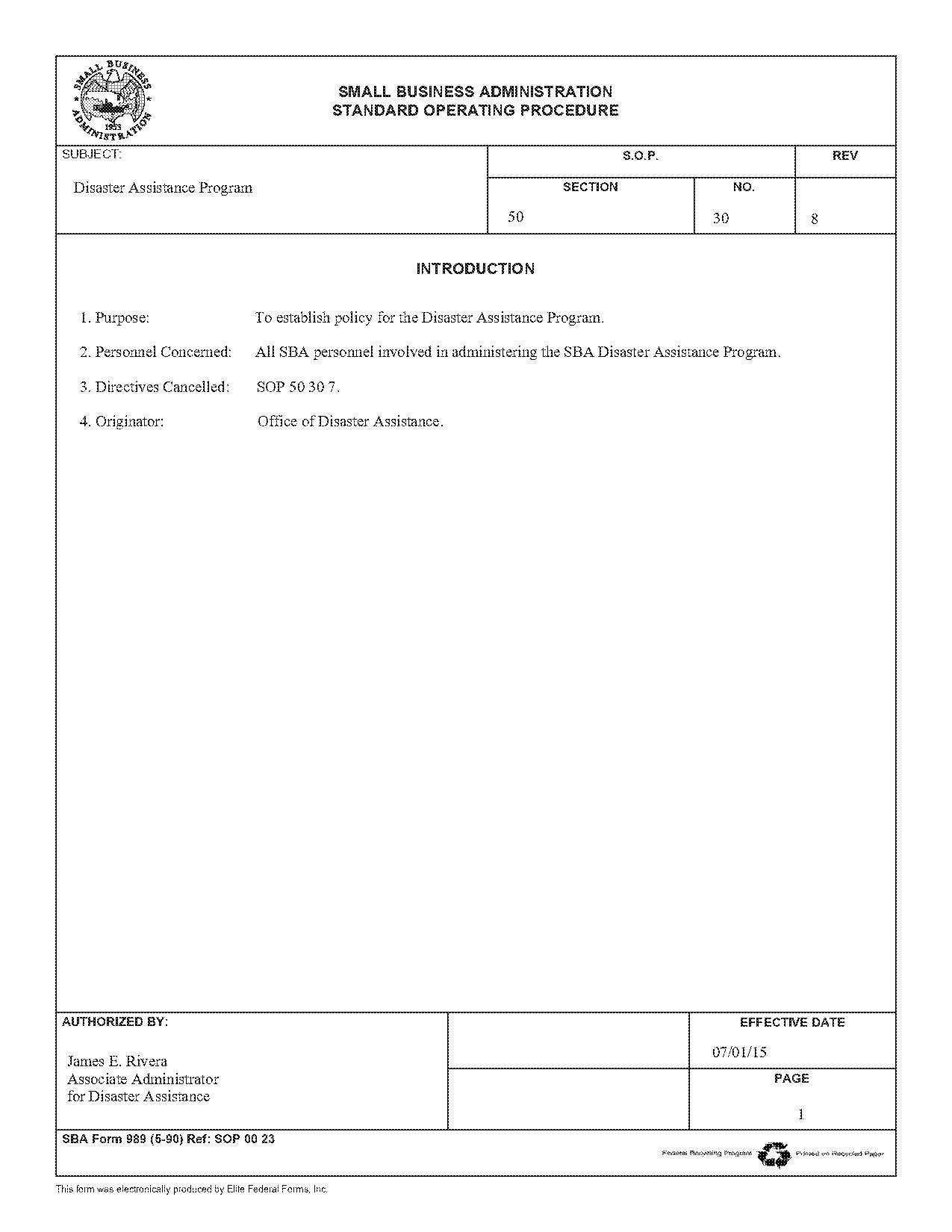 disaster loan assistance application status with application number