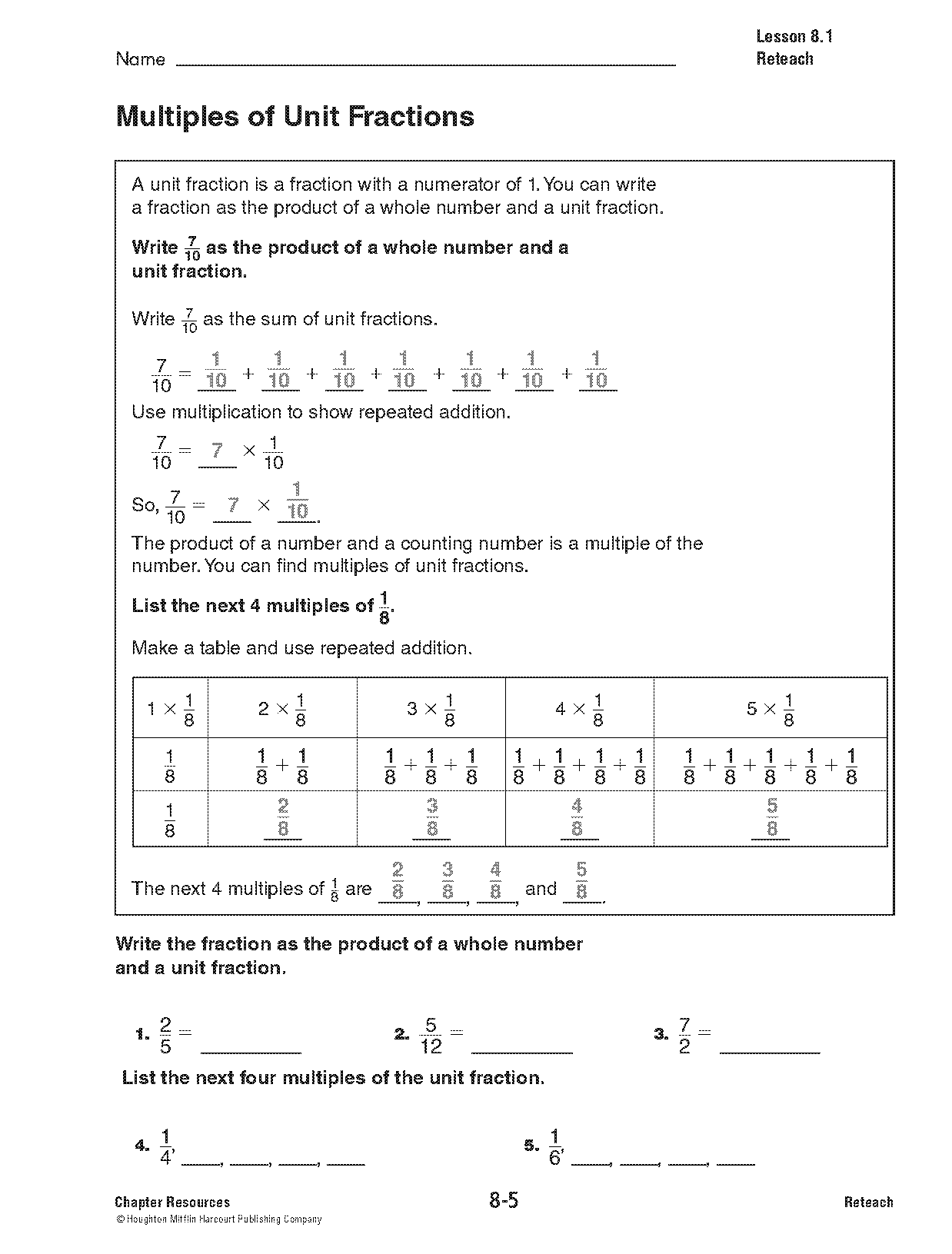 whole number times mixed number worksheet