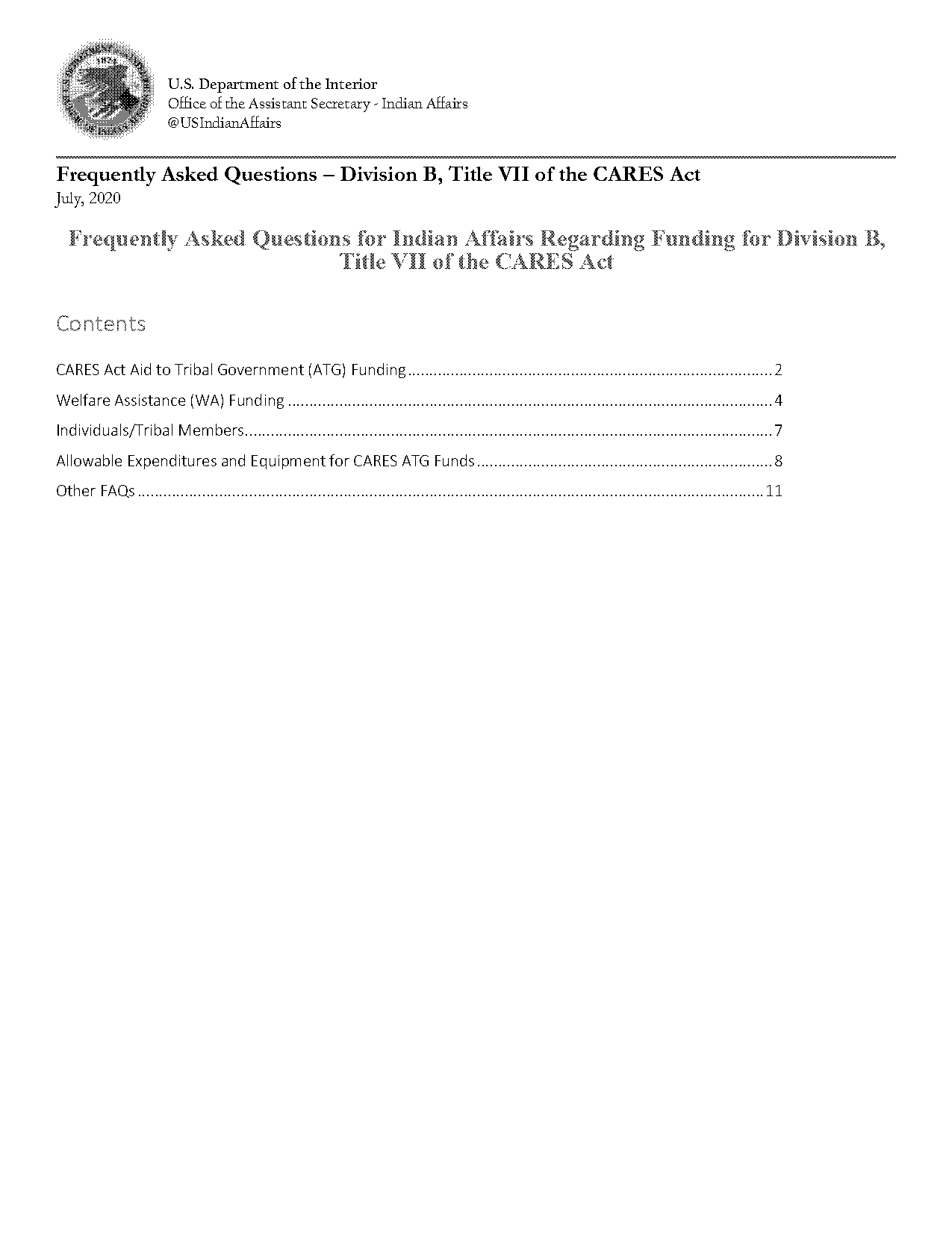 how many times can i use the cares act