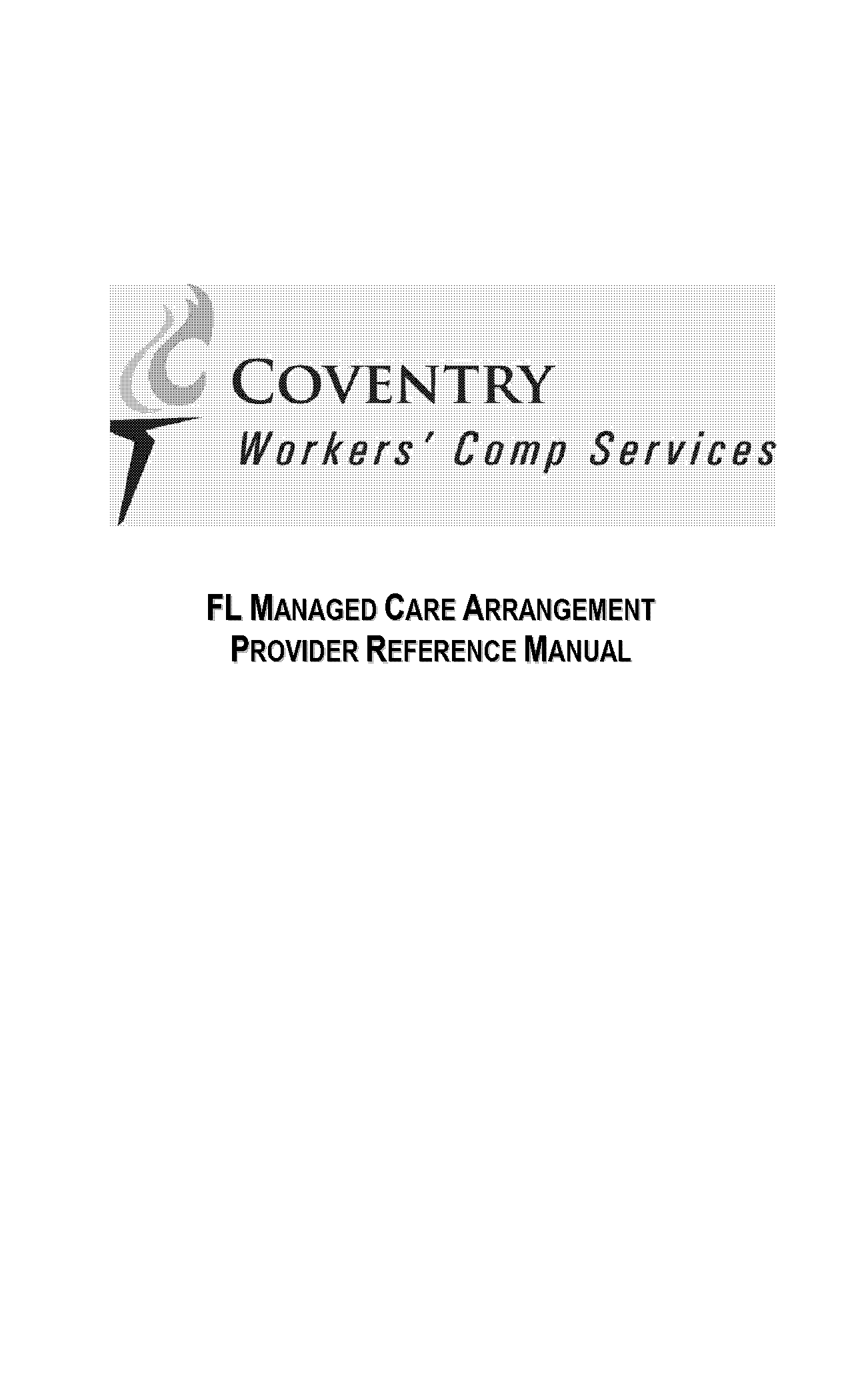 coventry health care contracted provider