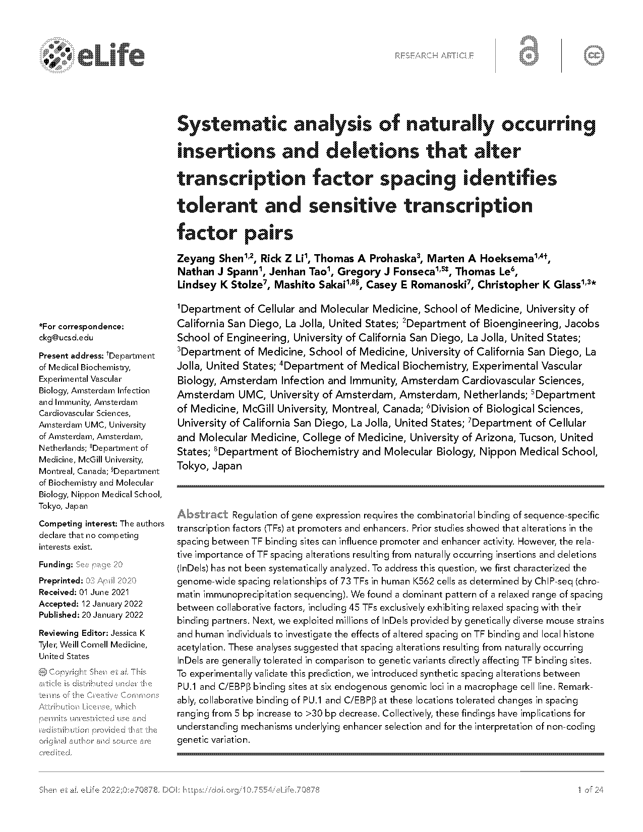 systematic analysis of binding of transcription factors to noncoding variants