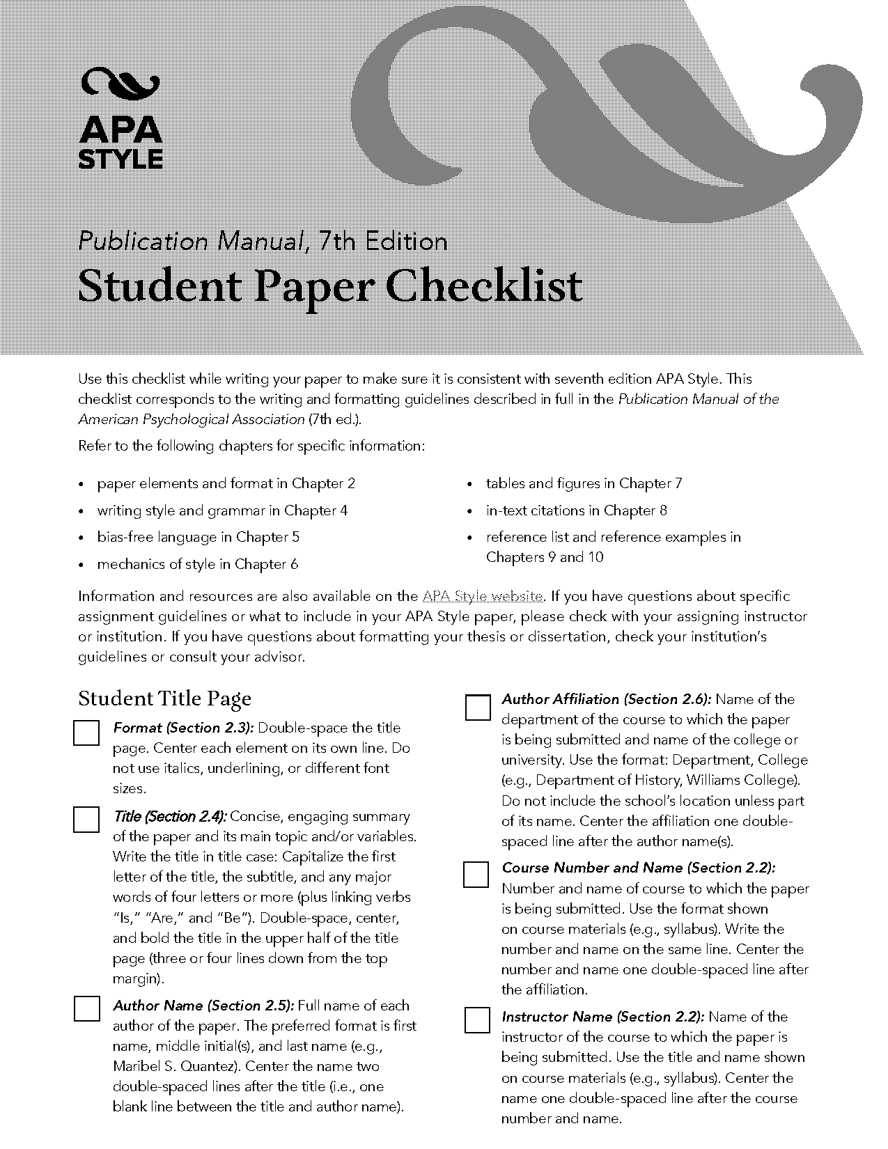 apa style paper indentation references