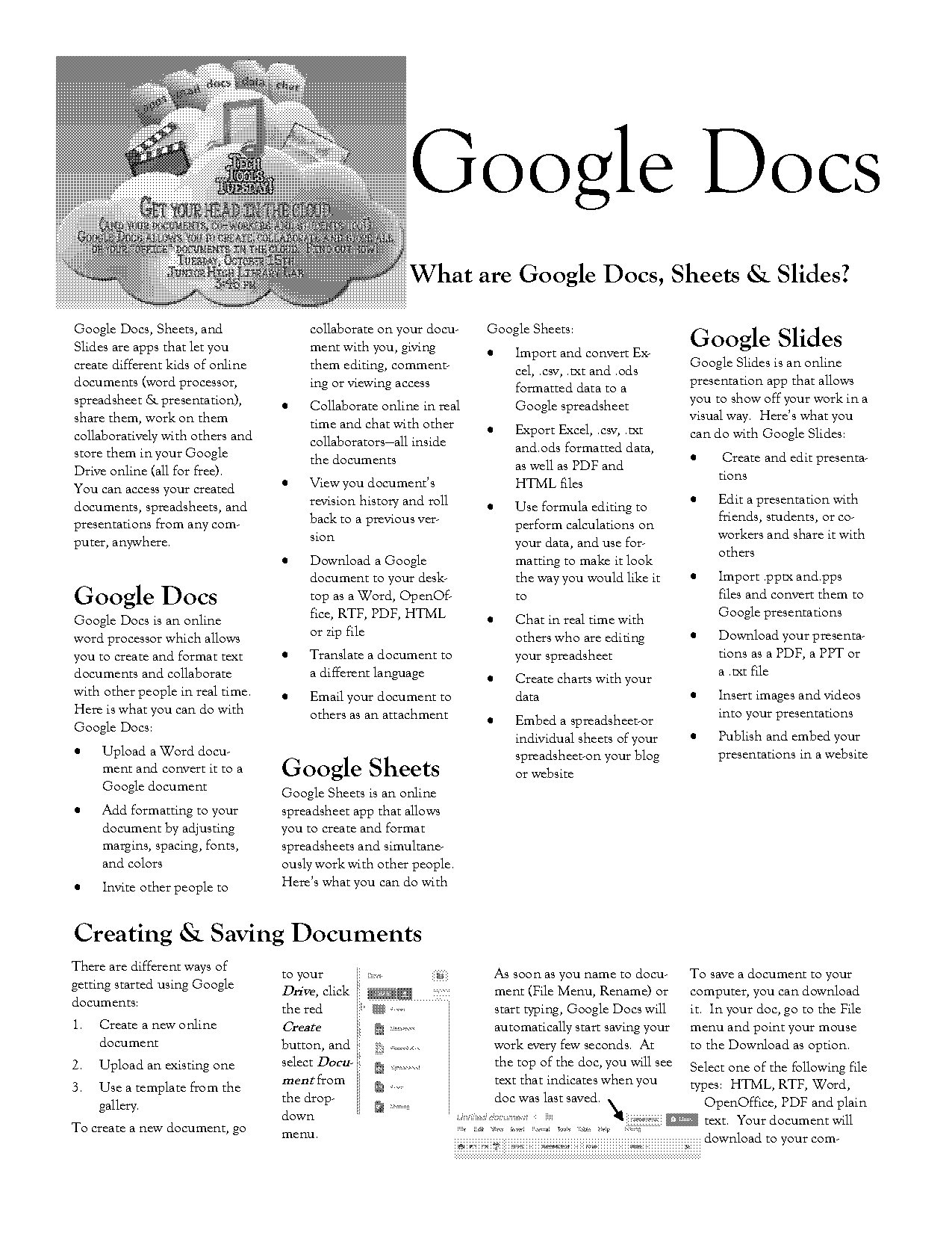 google docs plain html document