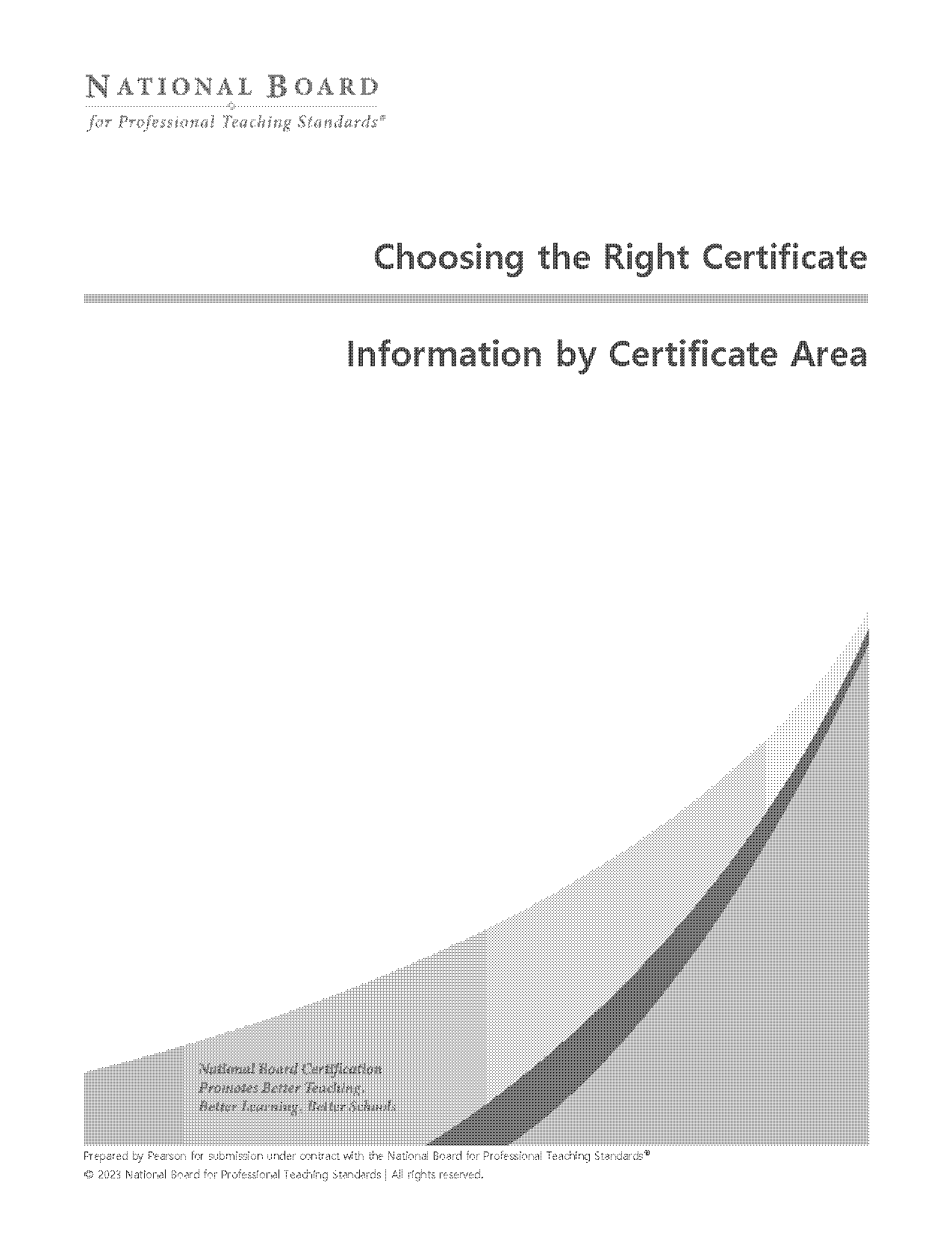 what is national board for professional teaching standards certification