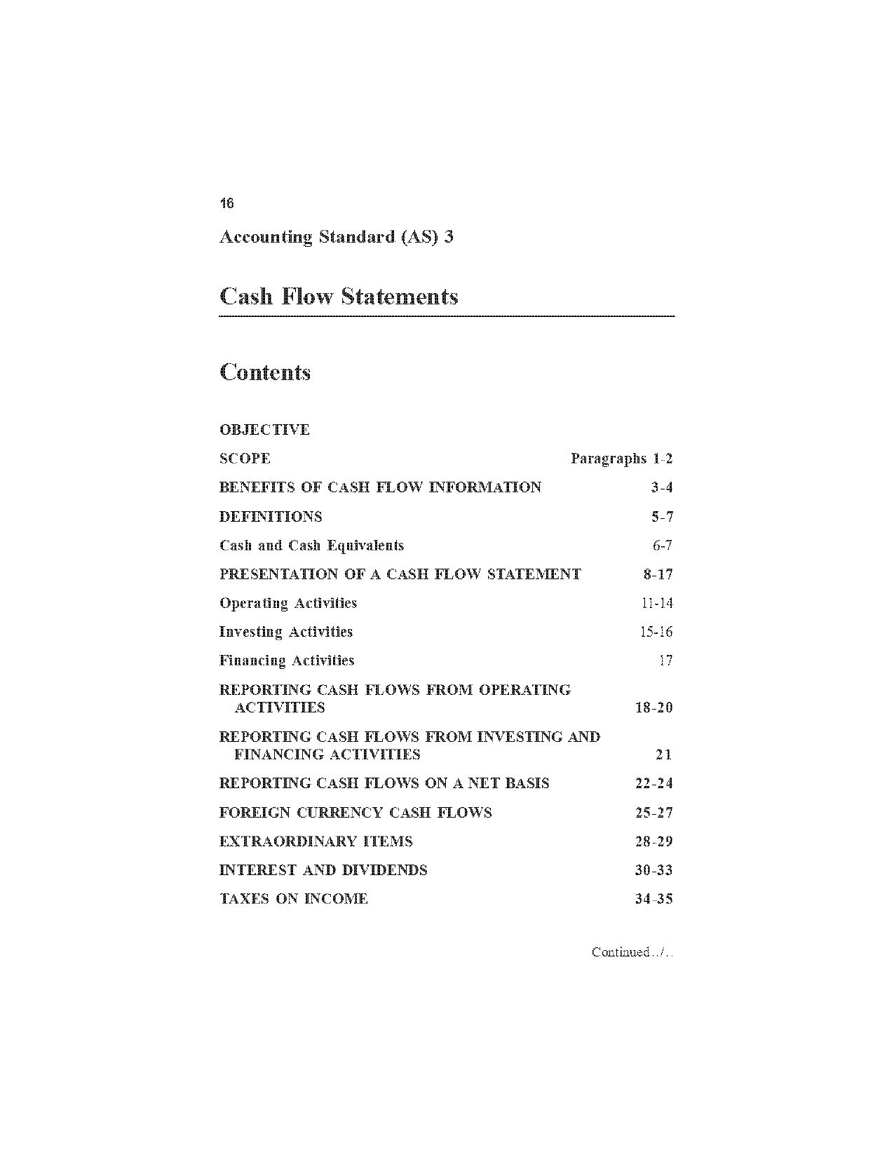 effect of deferred taxes on cash flow statement