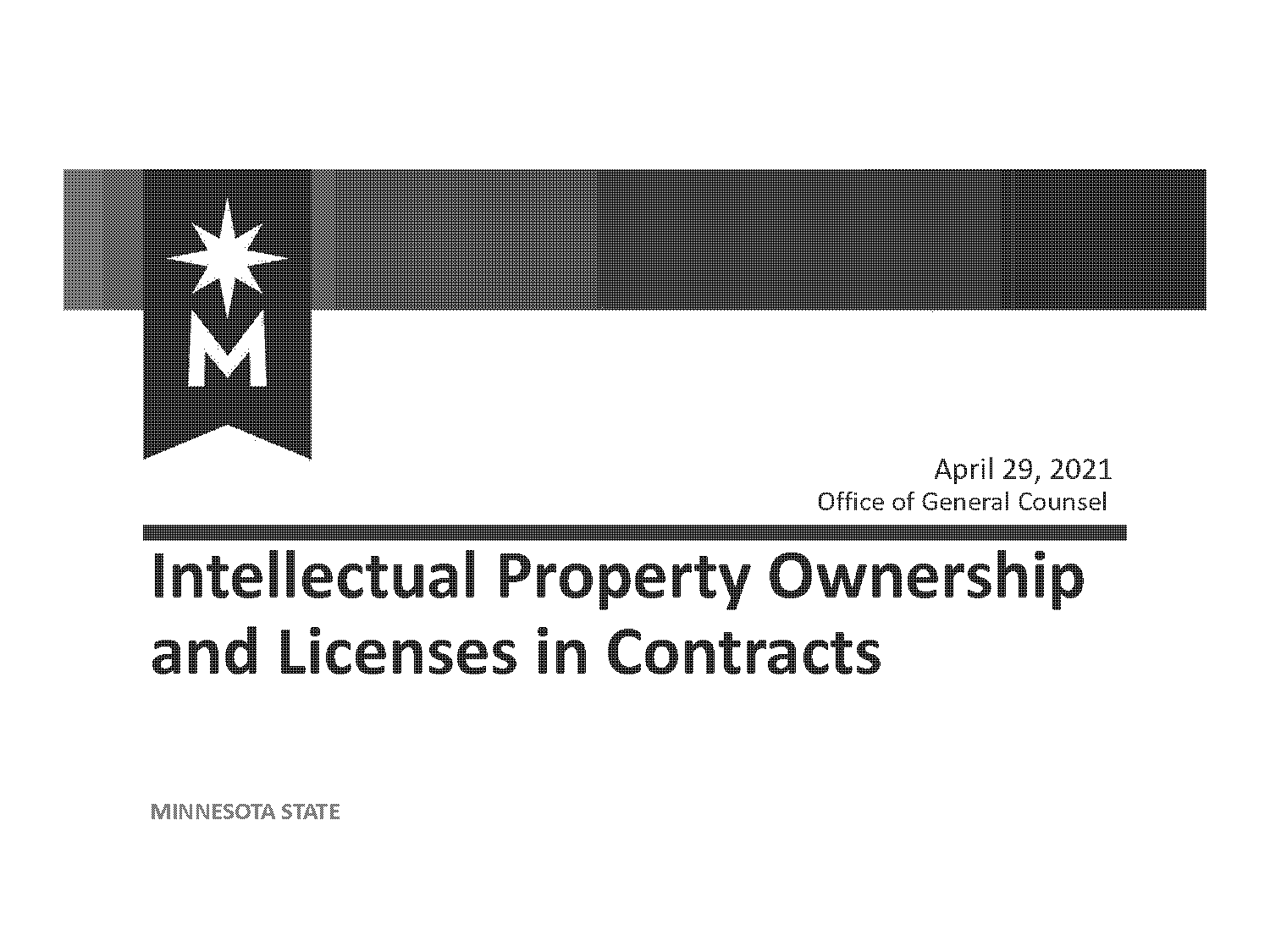 intellectual property ownership vs license